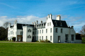 Picture of white painted large house (Islay House, Islay)