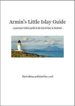 Picture of the cover of Armin's Little Islay Guide