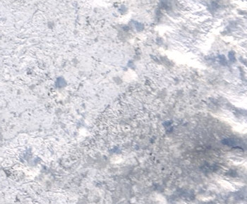 Extract from a satellite picture, showing snow covered land