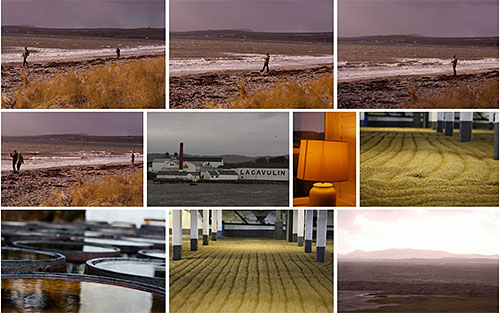 Screenshot from a Flickr gallery with Islay pictures